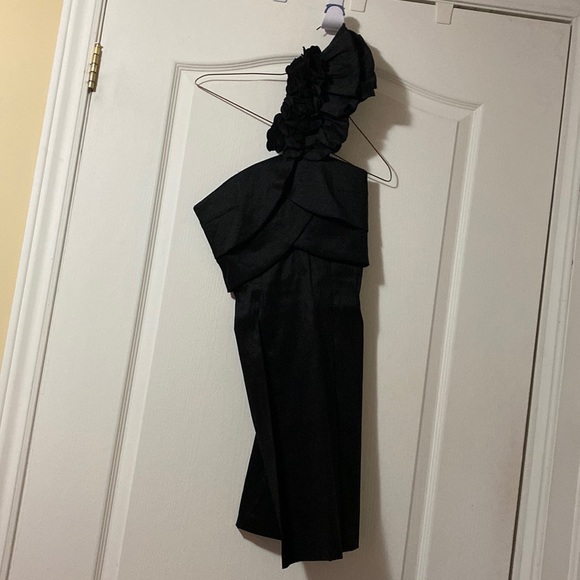 Maddy Paige Black one shoulder dress - Picture 2 of 5